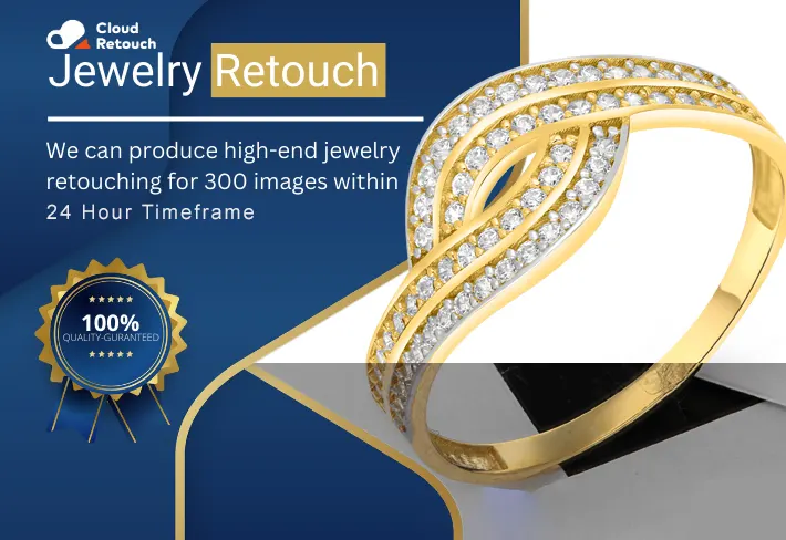 High-End Jewelry Retouching Service - Cloud Retouch