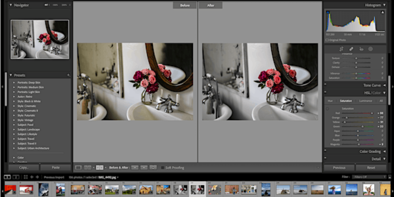 Adobe Lightroom for Product Photography: Unleashing Editing Potential