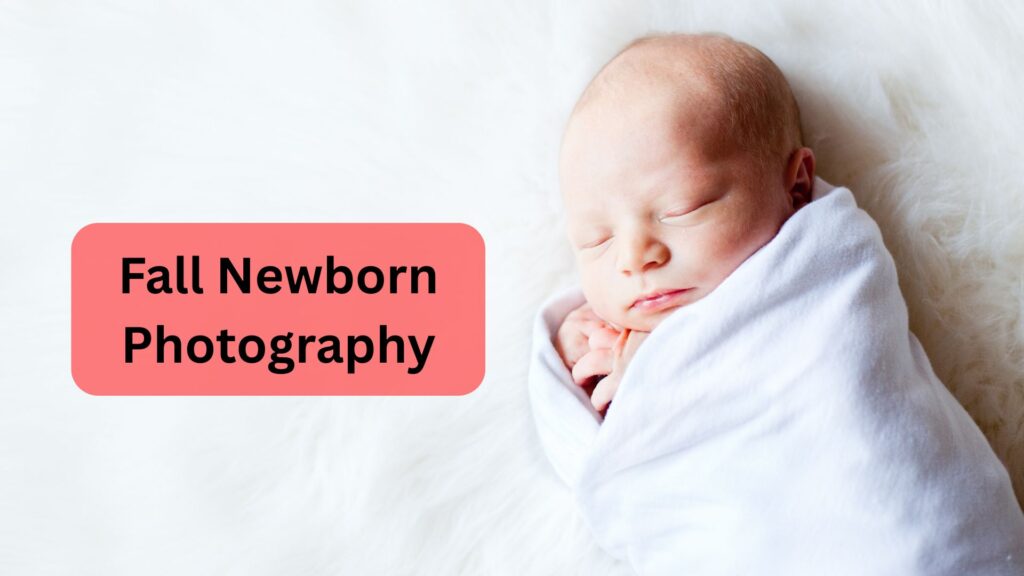 fall newborn photography
