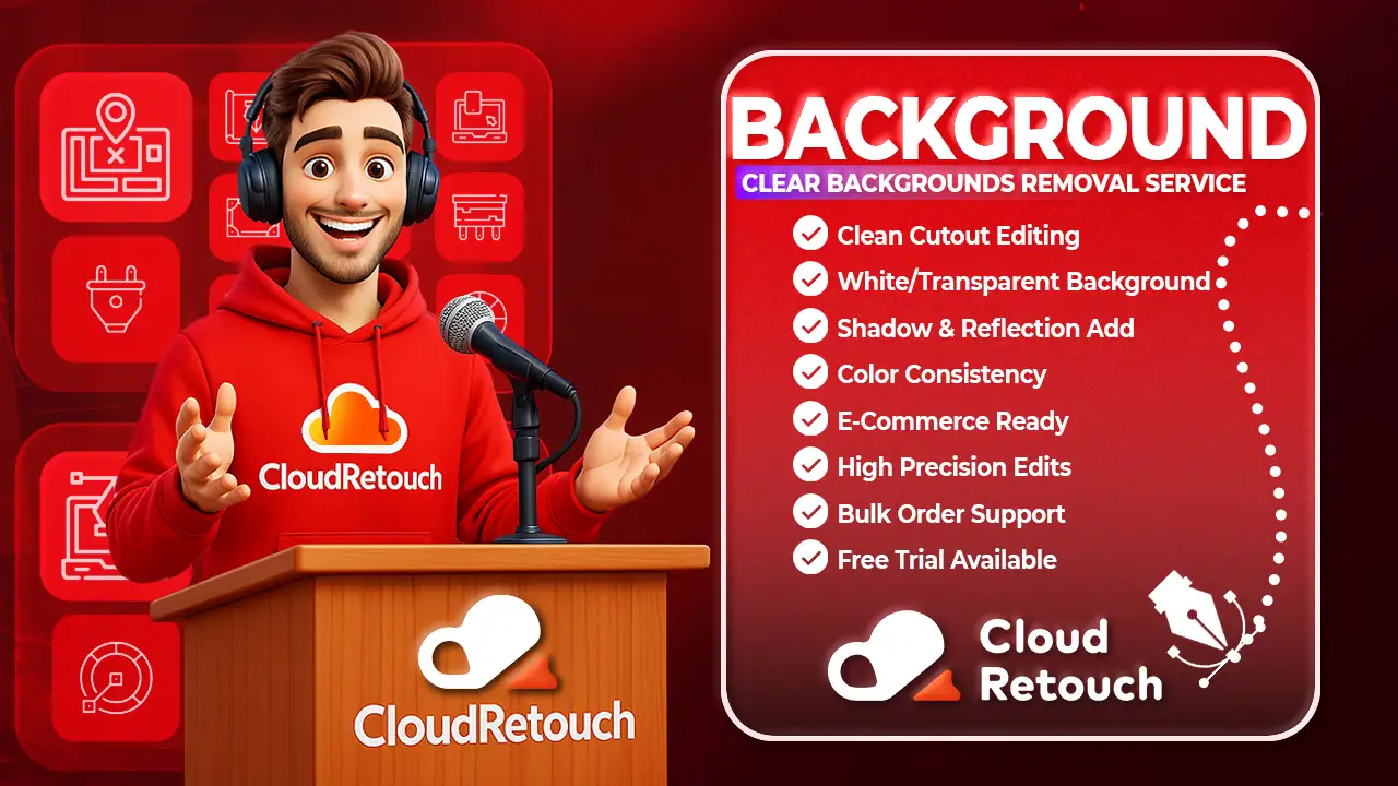 Background Removal Services by Cloud Retouch