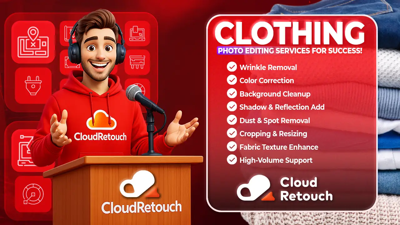 Clothing Photo Editing Services by Cloud Retouch
