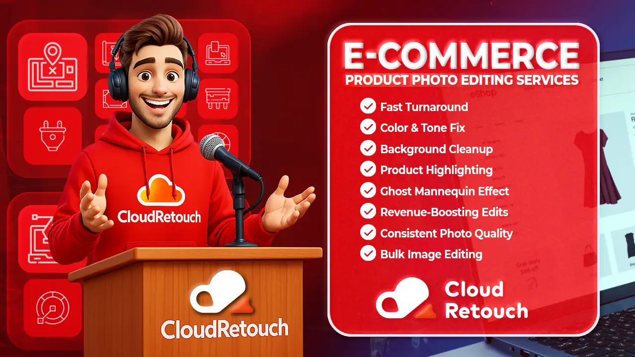 E-commerce Photo Editing Service by Cloud Retouch