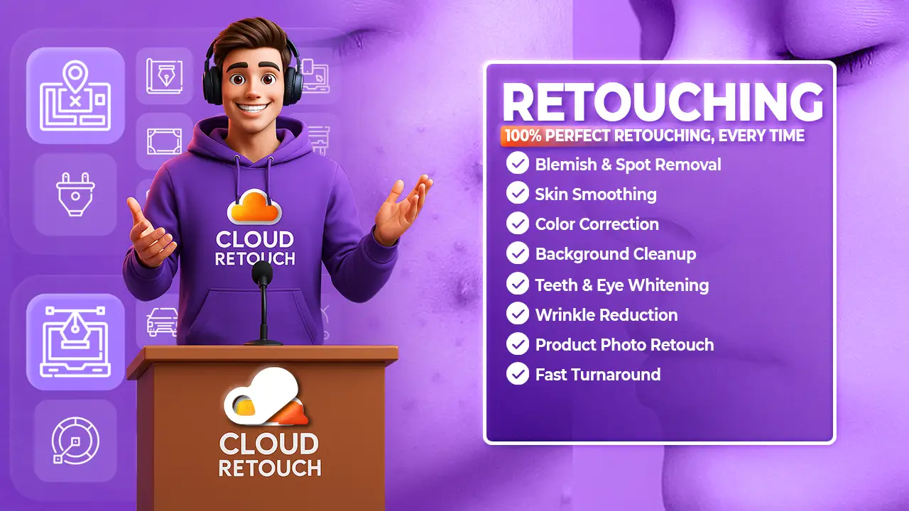 Photo Retouching by Cloud Retouch