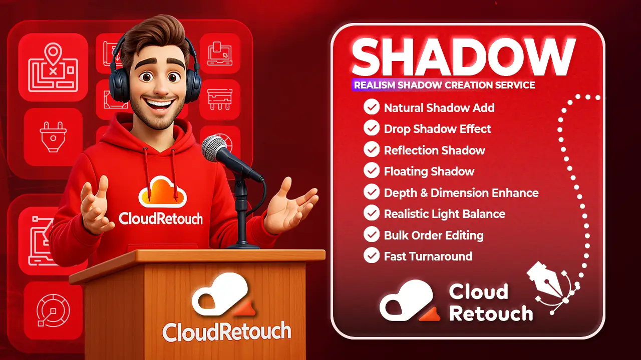 Shadow Creation Services by Cloud Retouch