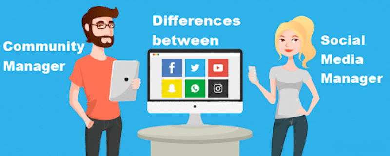 Between a Community Manager and a Social Media Manager