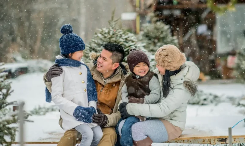 Family Photo Ideas for Winter