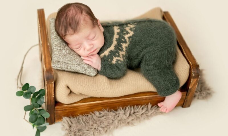 newborn bed photography