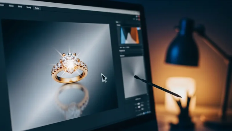 Clean Jewelry Edits Solving Generative Remove Artifacts in Lightroom Featured Image