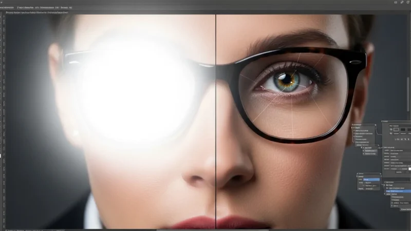 Clear Vision The 2025 Guide to Removing Glasses Glare Without Losing Eye Detail Featured Image