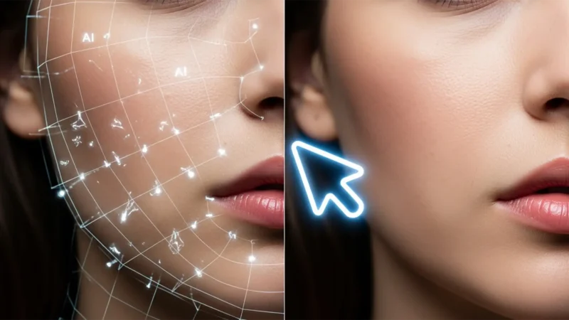 Fix AI Artifacts on High-Fashion Skin in Photoshop Featured Image