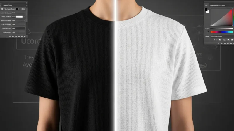 How to Change Black Clothing to White in Photoshop 2024 Featured Image
