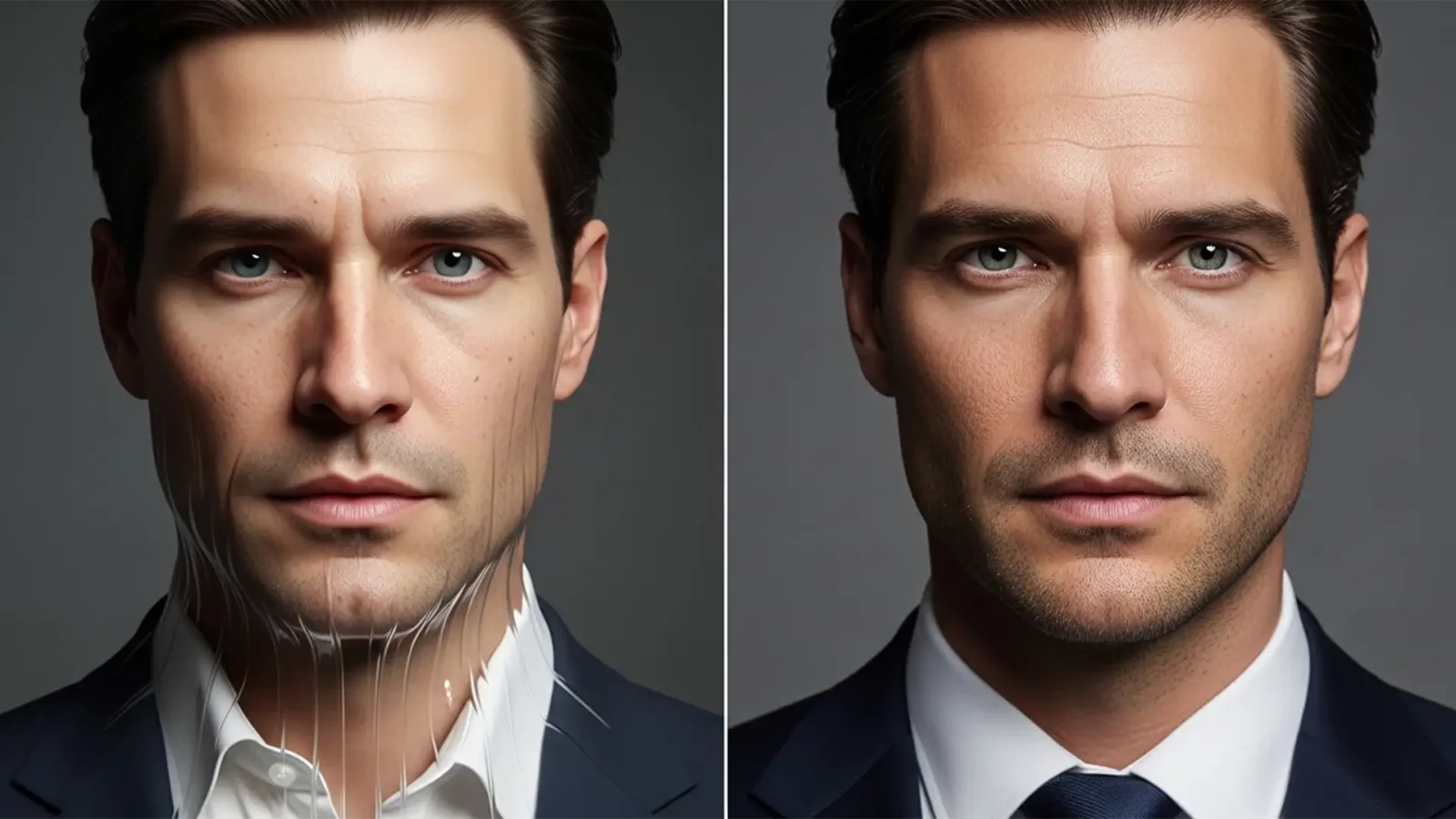 How to Fix AI Headshot Distortions in Photoshop Featured Image