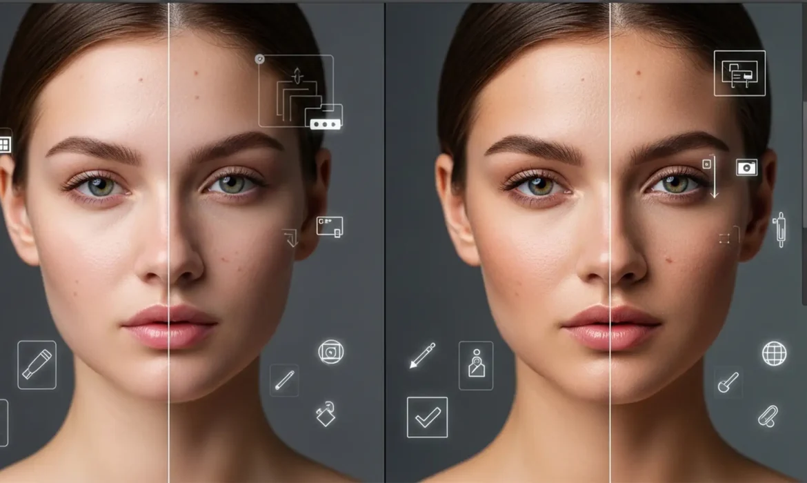 How to Fix Plastic Skin Recovering Real Pores After Photoshop AI Retouching Featured Image