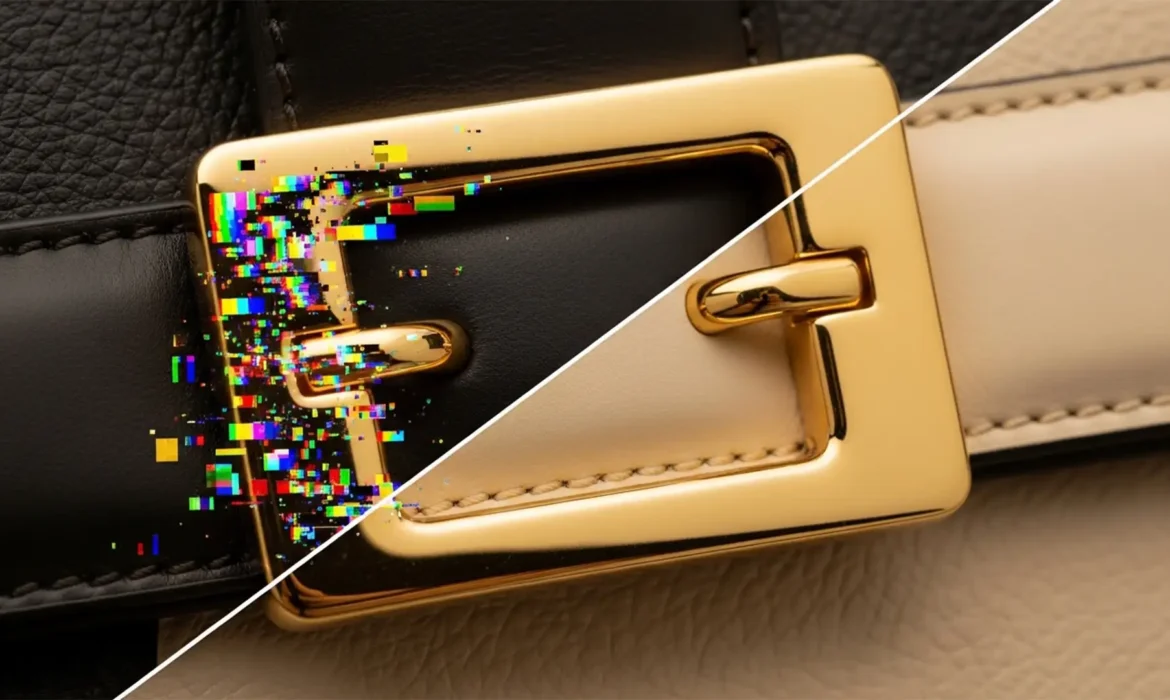 How to Fix Rainbow Artifacts on Bag Hardware in Photoshop Featured Image