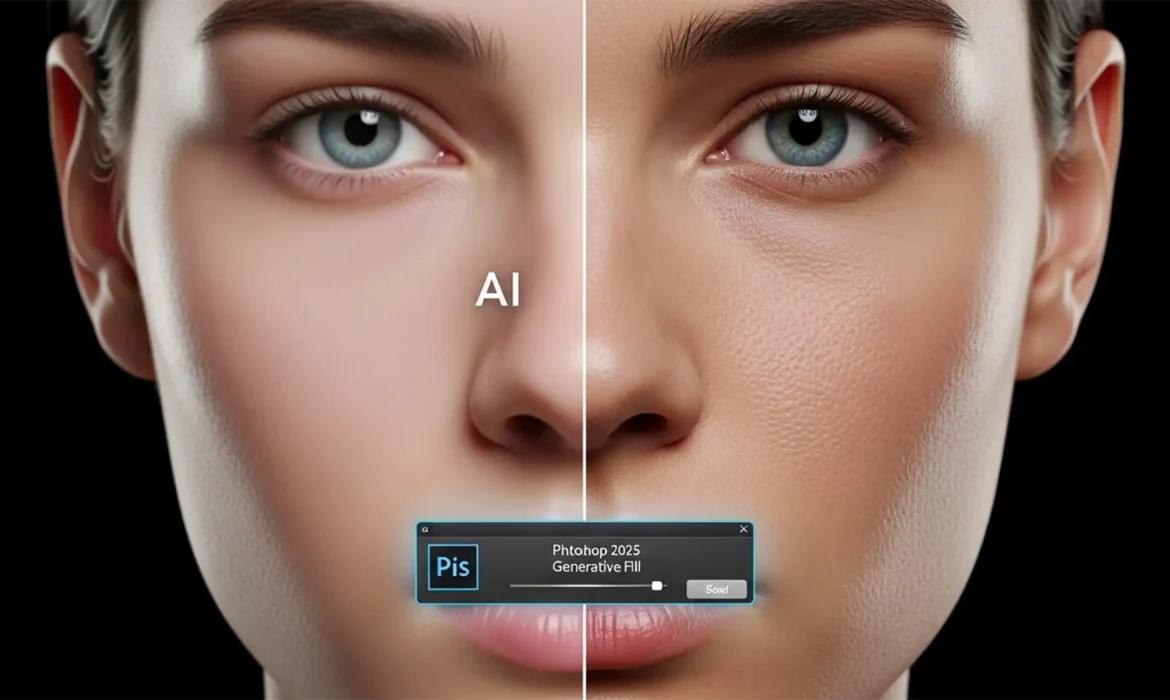 How to Fix Smudged and Muddy Skin Textures in Photoshop 2025 Generative Fill Featured Image