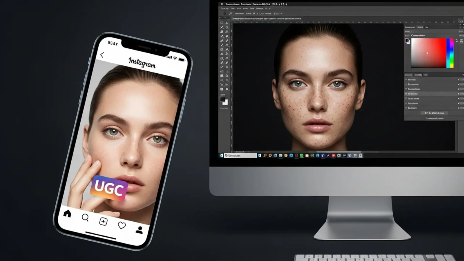 Invisible Retouching for UGC Ads The Authentic Edit Featured Image