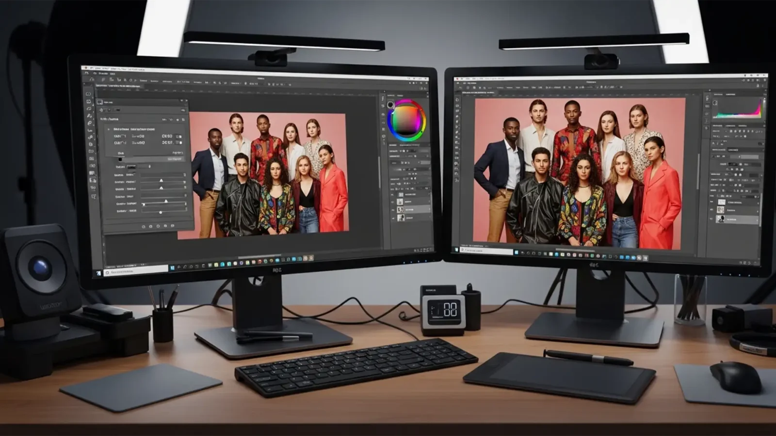 Pro Workflow Matching Skin Tones in Diverse Group Photos featured Image