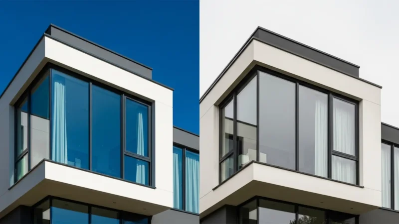Real Estate Retouching Fixing Window Reflections After AI Sky Replacement Featured Image