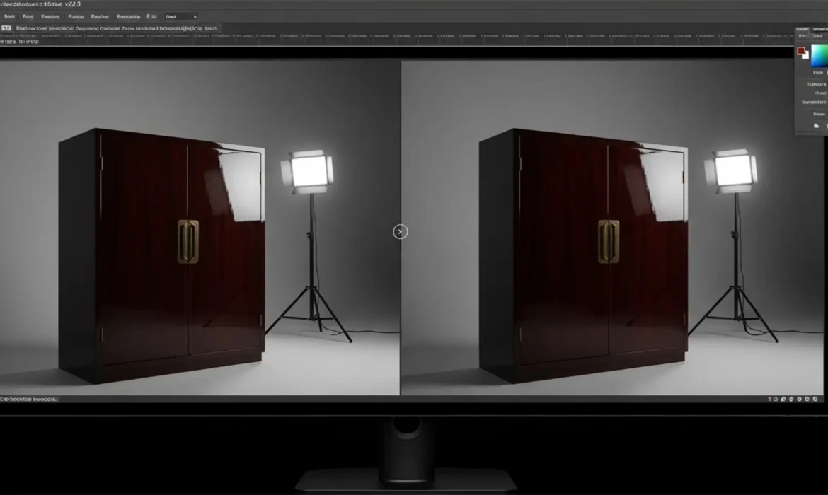 Remove Reflections from High-Gloss Furniture in Photoshop Featured Image