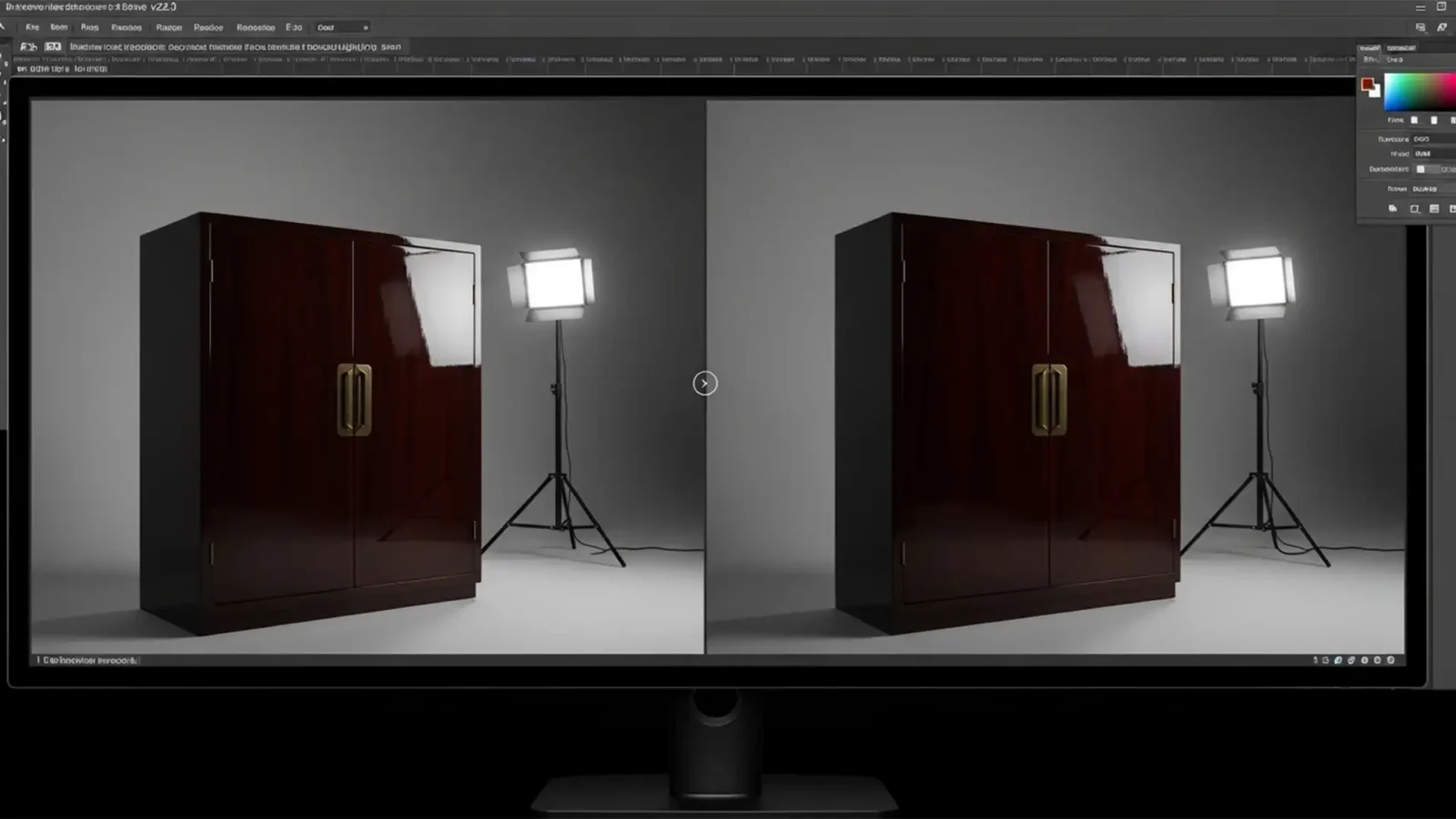 Remove Reflections from High-Gloss Furniture in Photoshop Featured Image