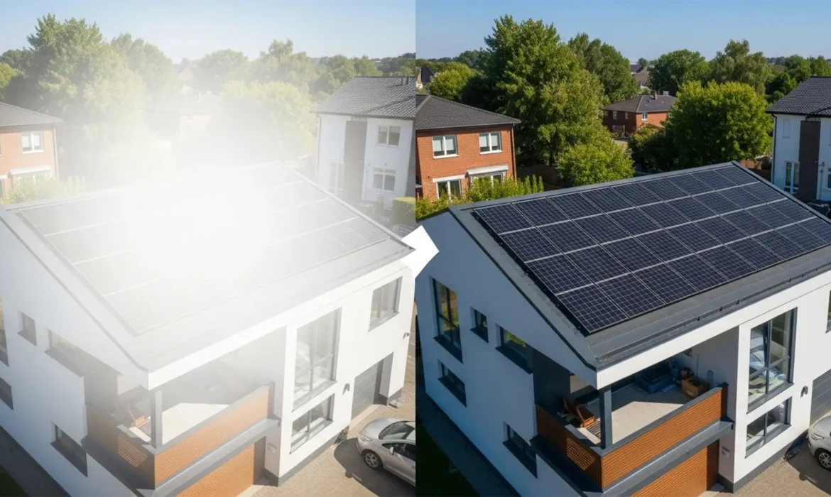 Remove Solar Panel Reflections Real Estate Retouching Featured Image