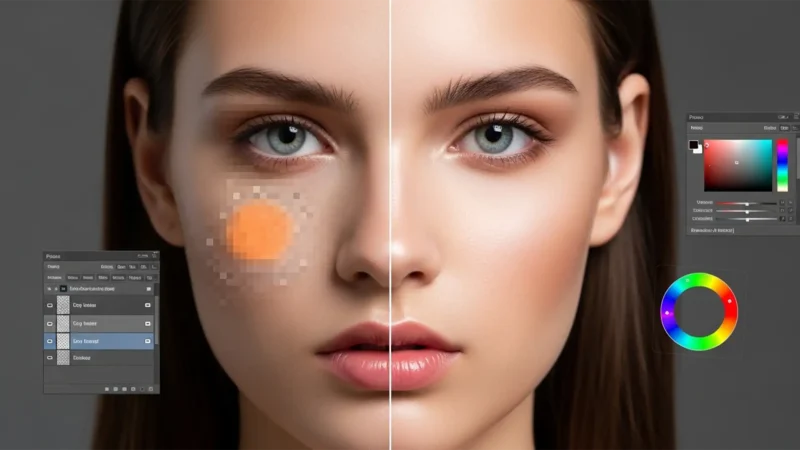Solving the Generative Fill Skin Tone Mismatch Seamless Portrait Extensions Featured Image