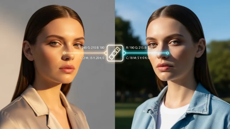 The Consistency Guide Matching Model Skin Tones Across Variable Lighting Environments Featured Image
