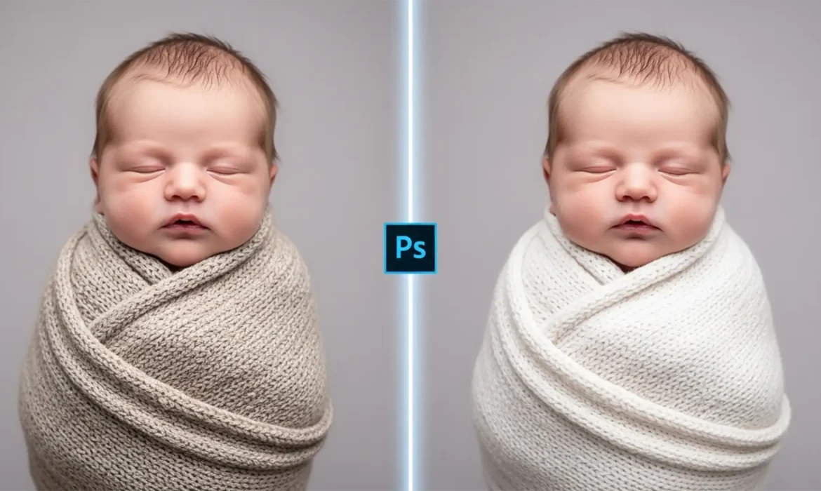 Using Photoshop Generative Fill for Newborn Swaddles Featured Image