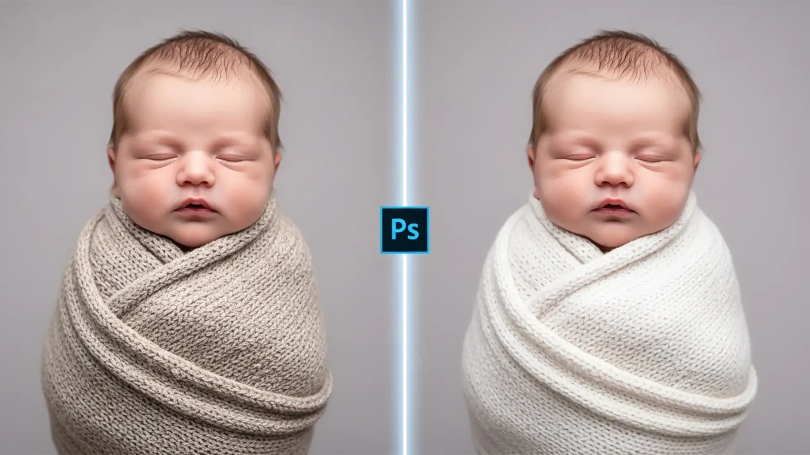 Using Photoshop Generative Fill for Newborn Swaddles Featured Image