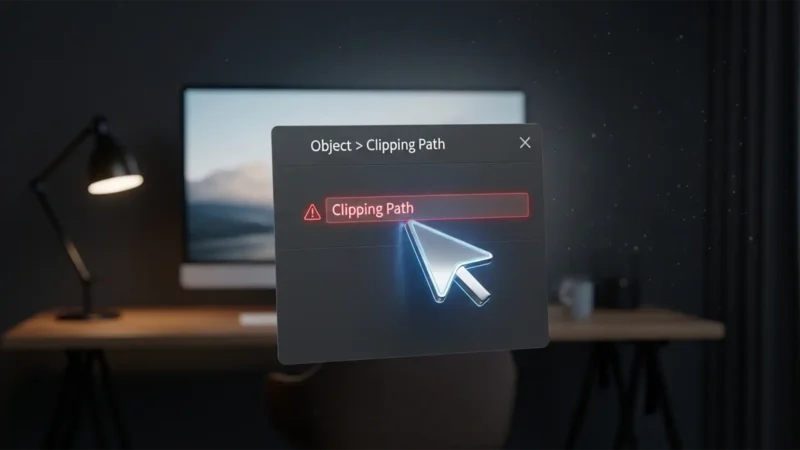 Why is the Clipping Path Option Grayed Out in InDesign (2025 Fix) Featured Image