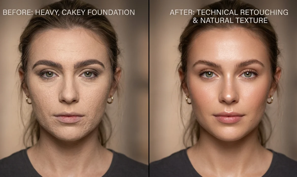Beauty Retouching 101 How to Fix Cakey Foundation in Photoshop Featured Image