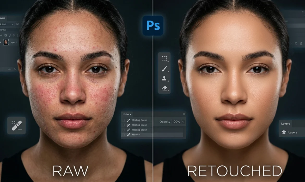 Beyond Frequency Separation The High-End 'Dust and Scratches' Skin Workflow Featured Image