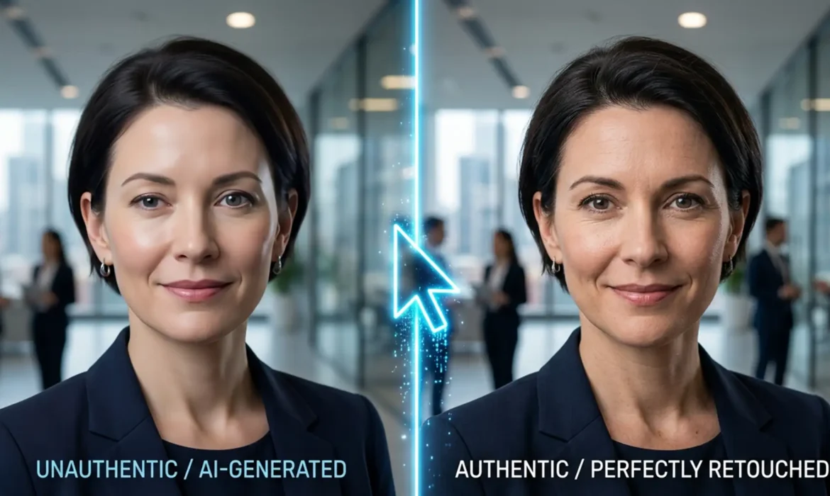 How to Fix AI Headshot Artifacts for a Flawless Profile Featured Image