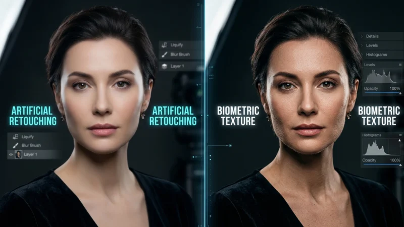 Hybrid Retouch AI & Frequency Separation for Skin Texture Featured Image