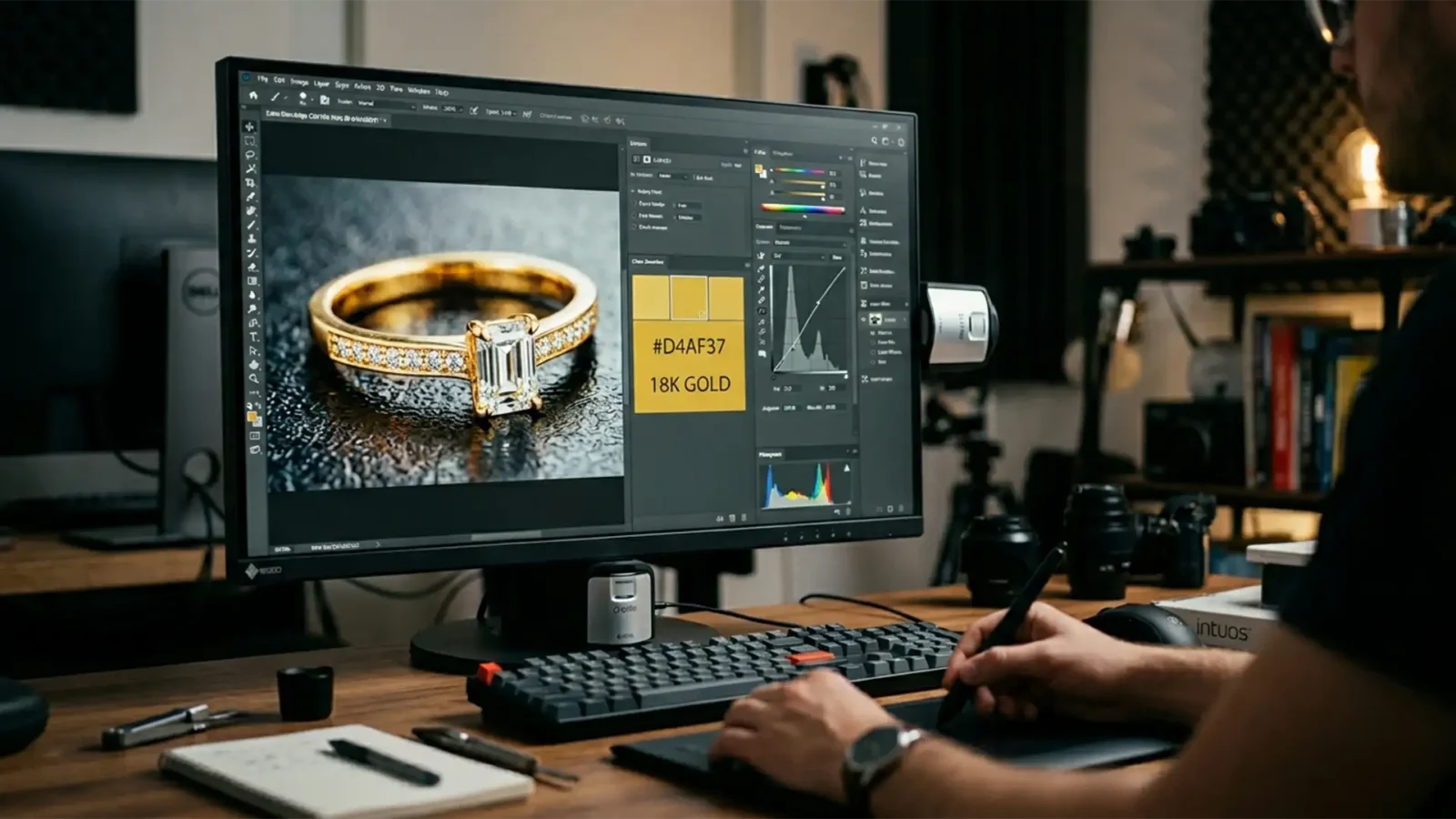 Match 18k Gold Color Profiles for HDR Jewelry Retouching Featured Image