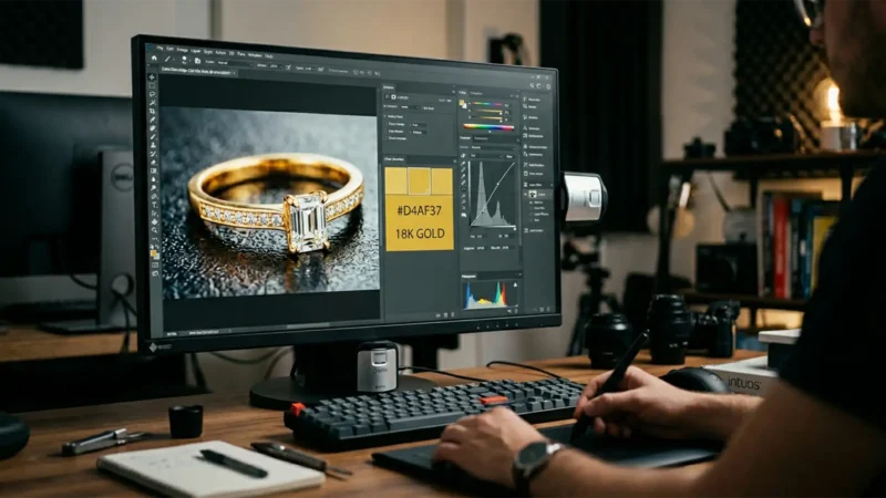 Match 18k Gold Color Profiles for HDR Jewelry Retouching Featured Image