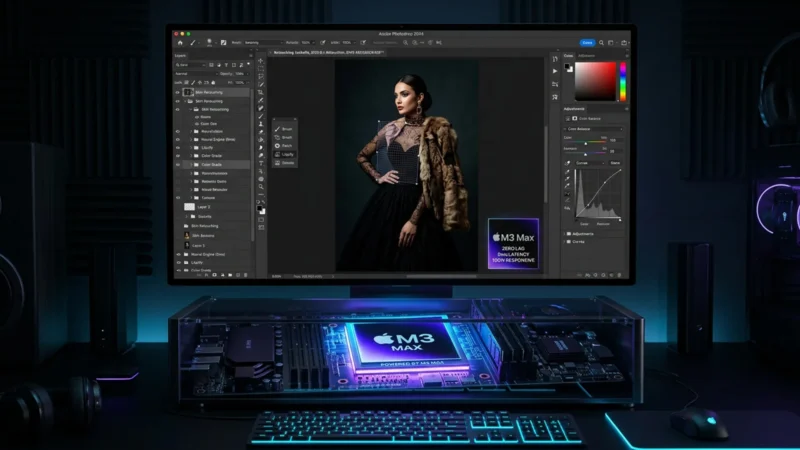 Optimizing Photoshop for M3 & M4 Macs Fixing GPU Flickering and Neural Filter Crashes Featured Image