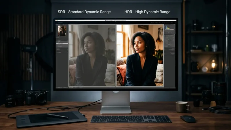 Portrait Retouching for HDR Displays vs SDR Ultimate Guide Featured Image