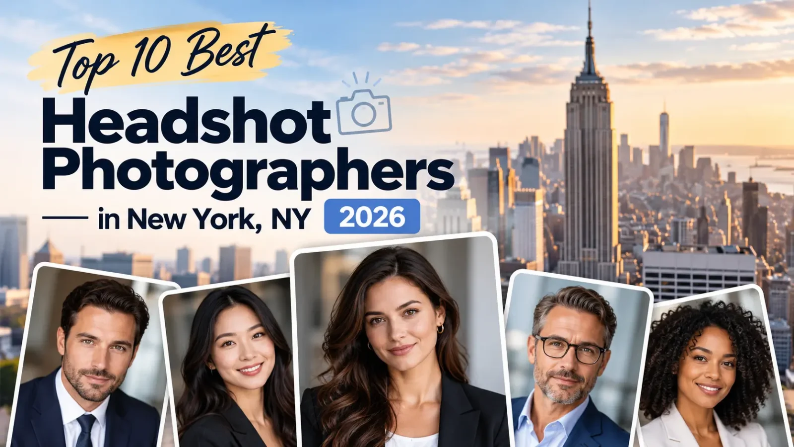 Top 10 NYC Headshot Photographers 2026
